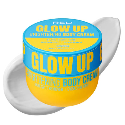 Red by kiss glow up brightening body cream. GUP08