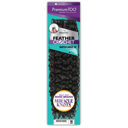 Sensationnel Premium TOO feather crochet. WATER WAVE