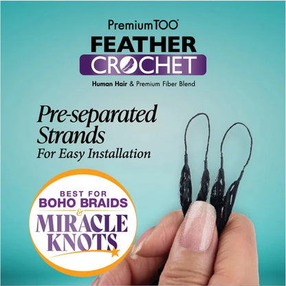 Sensationnel Premium TOO feather crochet. WATER WAVE