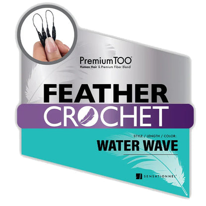 Sensationnel Premium TOO feather crochet. WATER WAVE