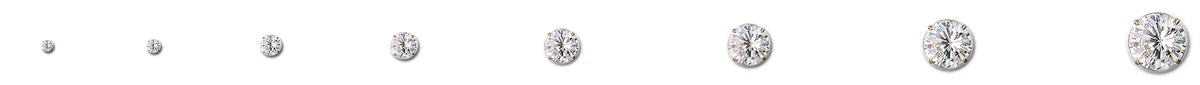 Joy Jewelry 14KT Gold Cubic Zirconia earrings