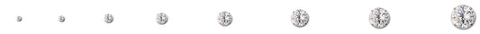 Joy Jewelry 14KT Gold Cubic Zirconia earrings