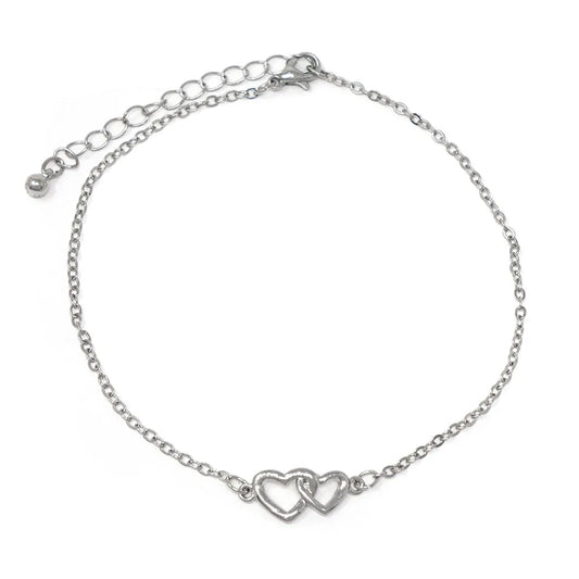 C&L silver anklet. AK 51