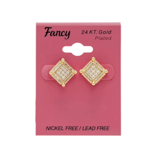 C& L Microwave earing gold-Fmg9