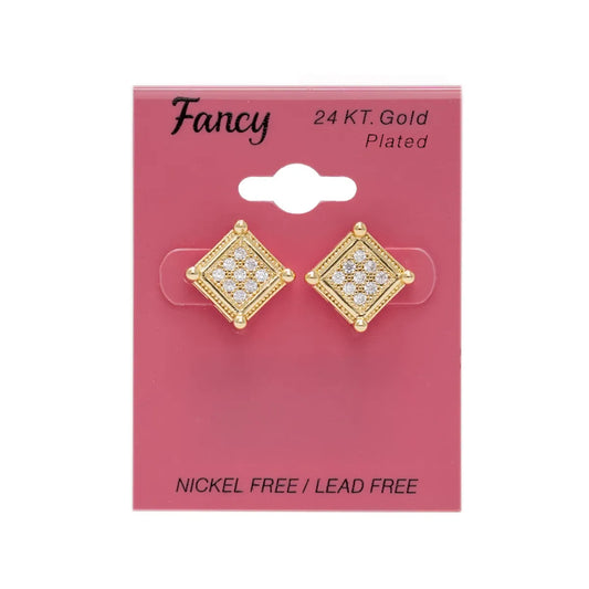 C& L Microwave earing gold-Fmg12