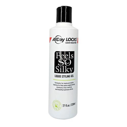Allday locks feels so silky liquid styling gel. 7.7oz