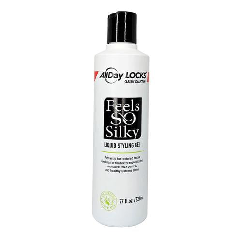 Allday locks feels so silky liquid styling gel. 7.7oz