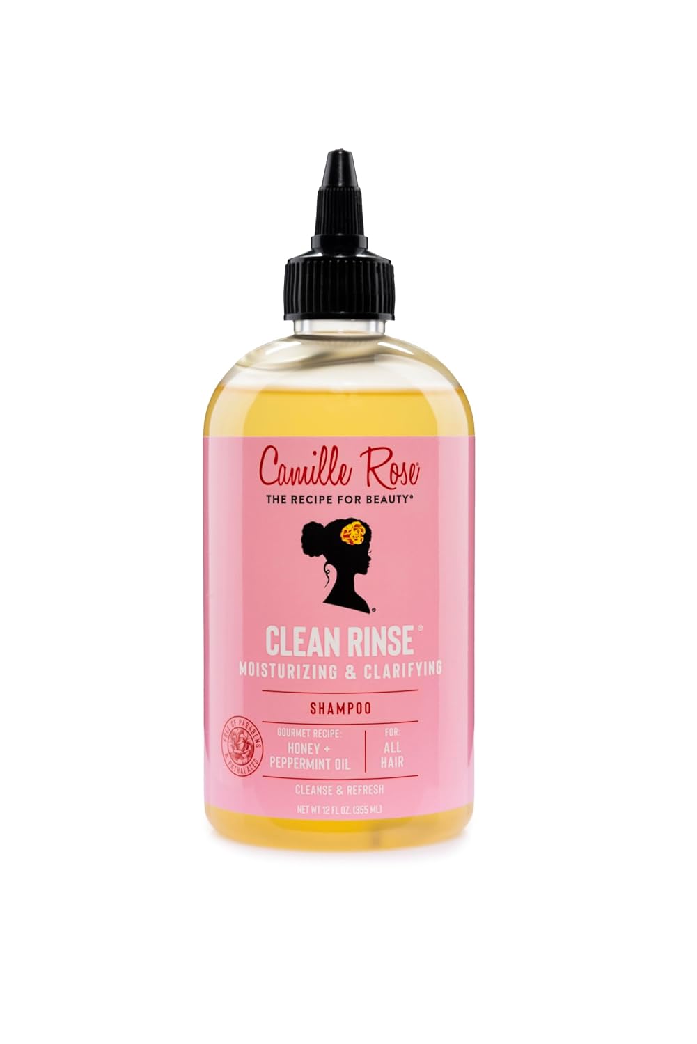 Camille Rose clean rinse moisturizing & clarifying shampoo. 12oz