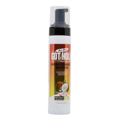 Ebin New York all day got hold wrap foaming mousse. 8.5oz