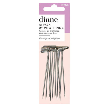Diane wig T-pin 12pcs. D254