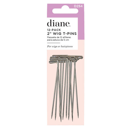 Diane wig T-pin 12pcs. D254