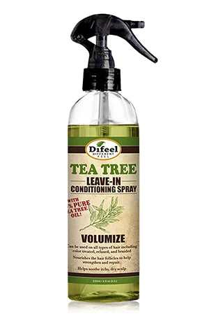 Difeel Leave In conditioning Spray. Tea tree. 6oz