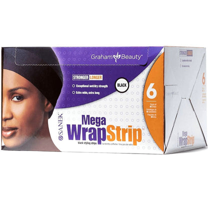 Sanek Mega Wrap Strip. Black. One box