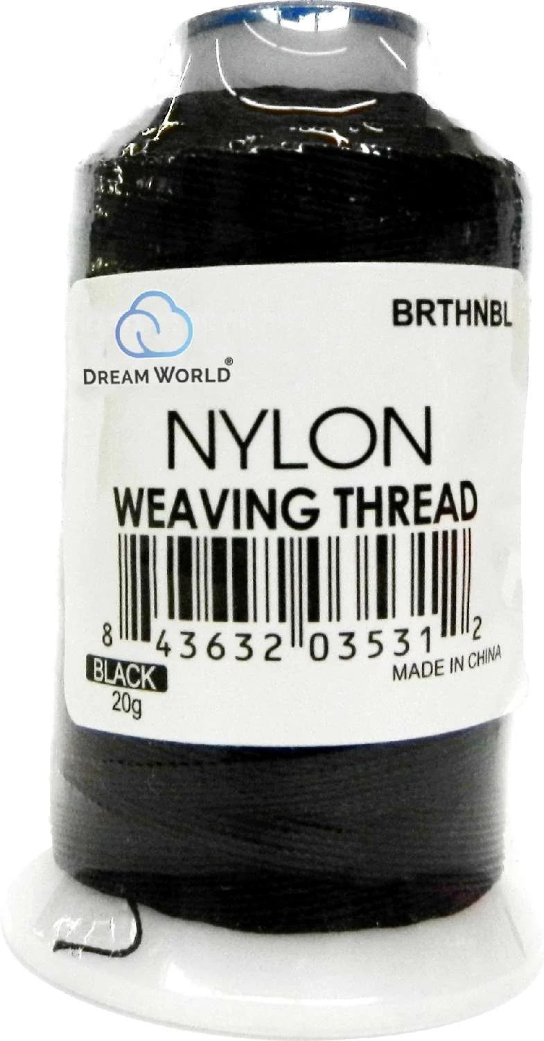 Dream Nylon Weaving Thread black.