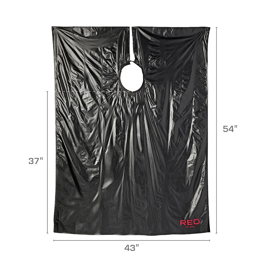 Red by Kiss soft vinyl shampoo cap. Black. SA01
