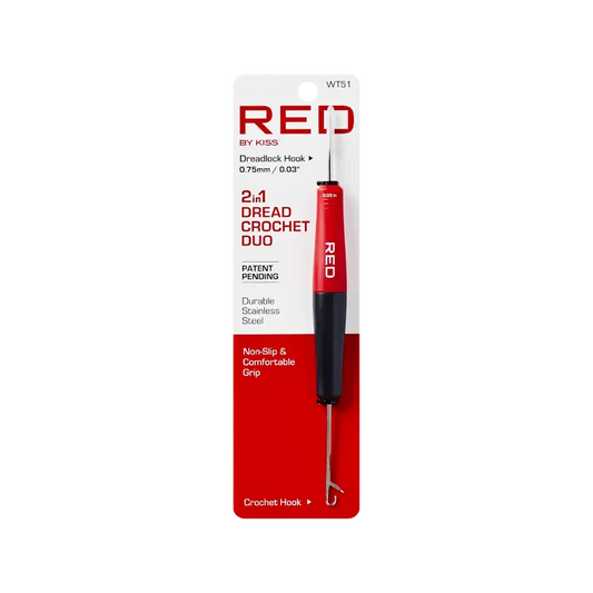 Red by Kiss 2 in 1 dread crochet duo. WT51