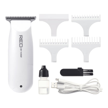 Red by kiss mini cordless trimmer. CT06