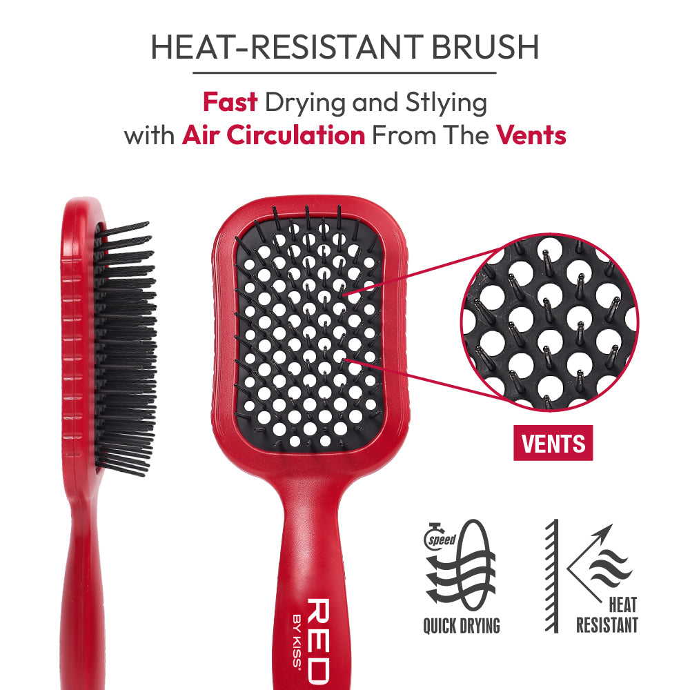 Red by kiss dry vent brush. HH47