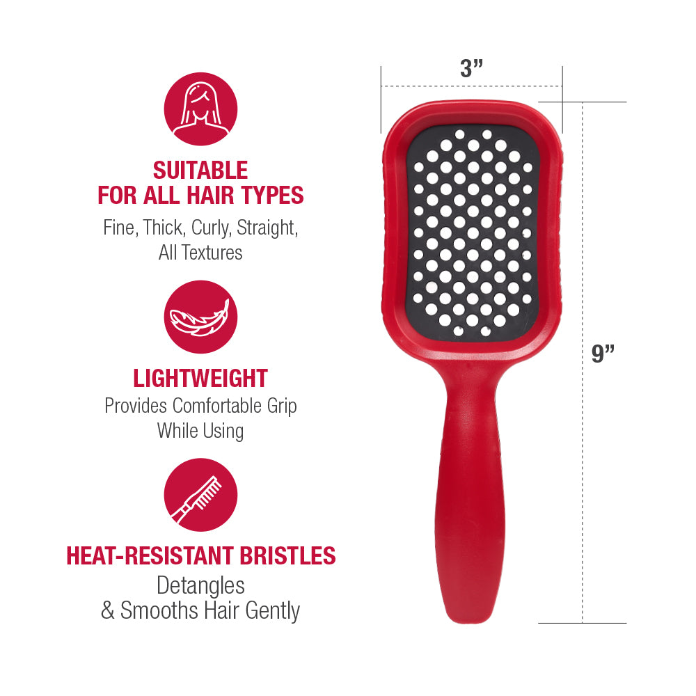 Red by kiss dry vent brush. HH47