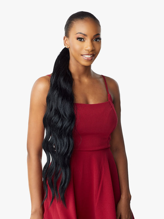 Sensationnel Instant wrap pony. LOOSE WAVE 30“