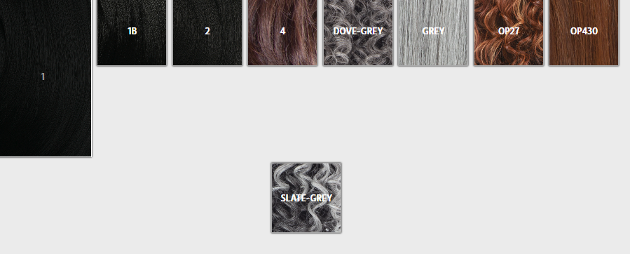 MODEL MODEL BESTIE WIG. KAIDA