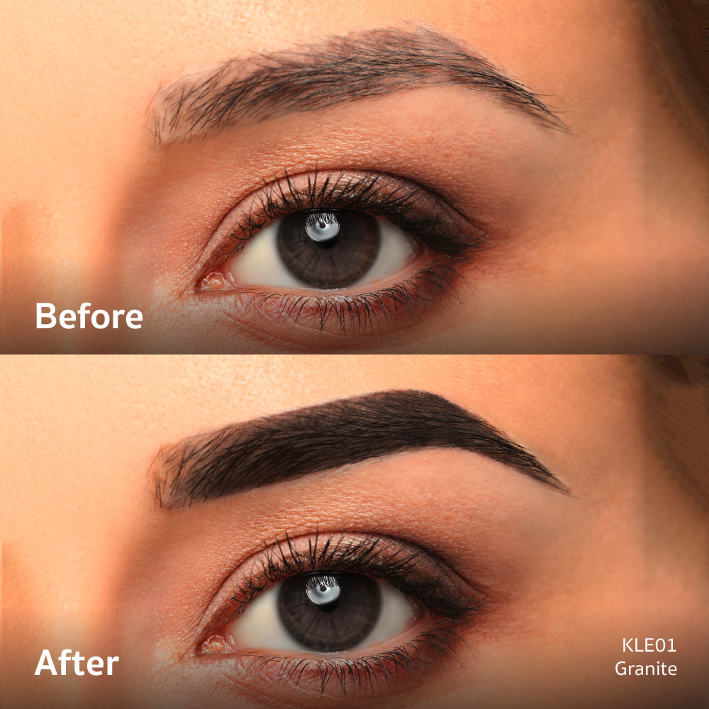 KISS Line & fill brow pencil granite. KLE01