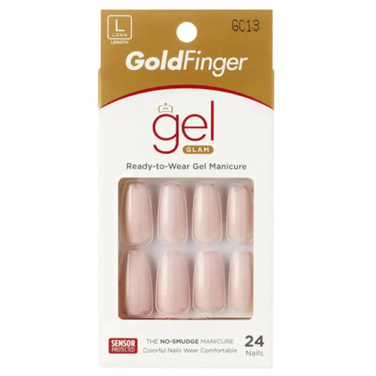 Gold finger Trendy nails. GC13