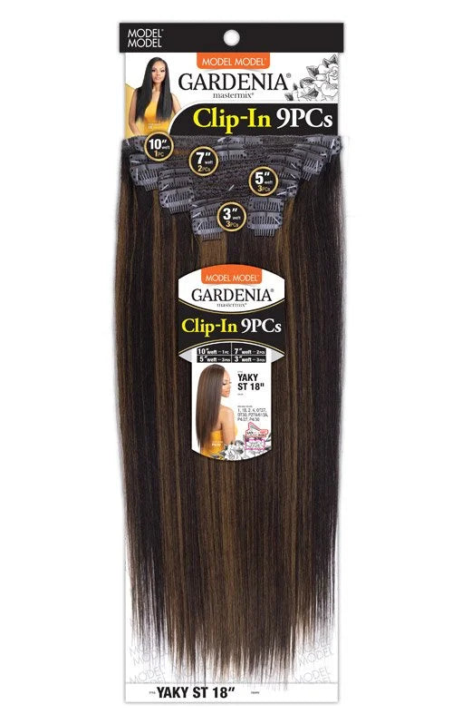 Model Model Gardenia 9pc clip in yaky straight 18"
