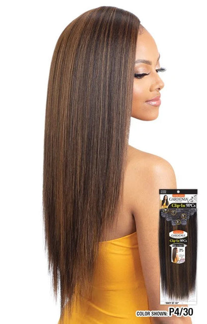 Model Model Gardenia 9pc clip in yaky straight 18"