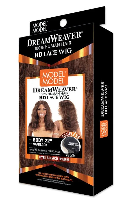 Model Model Dream Weaver HD LACE WIG. BODY 22"