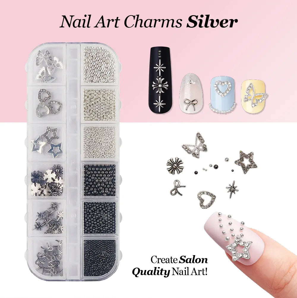 Kiss nail art charms