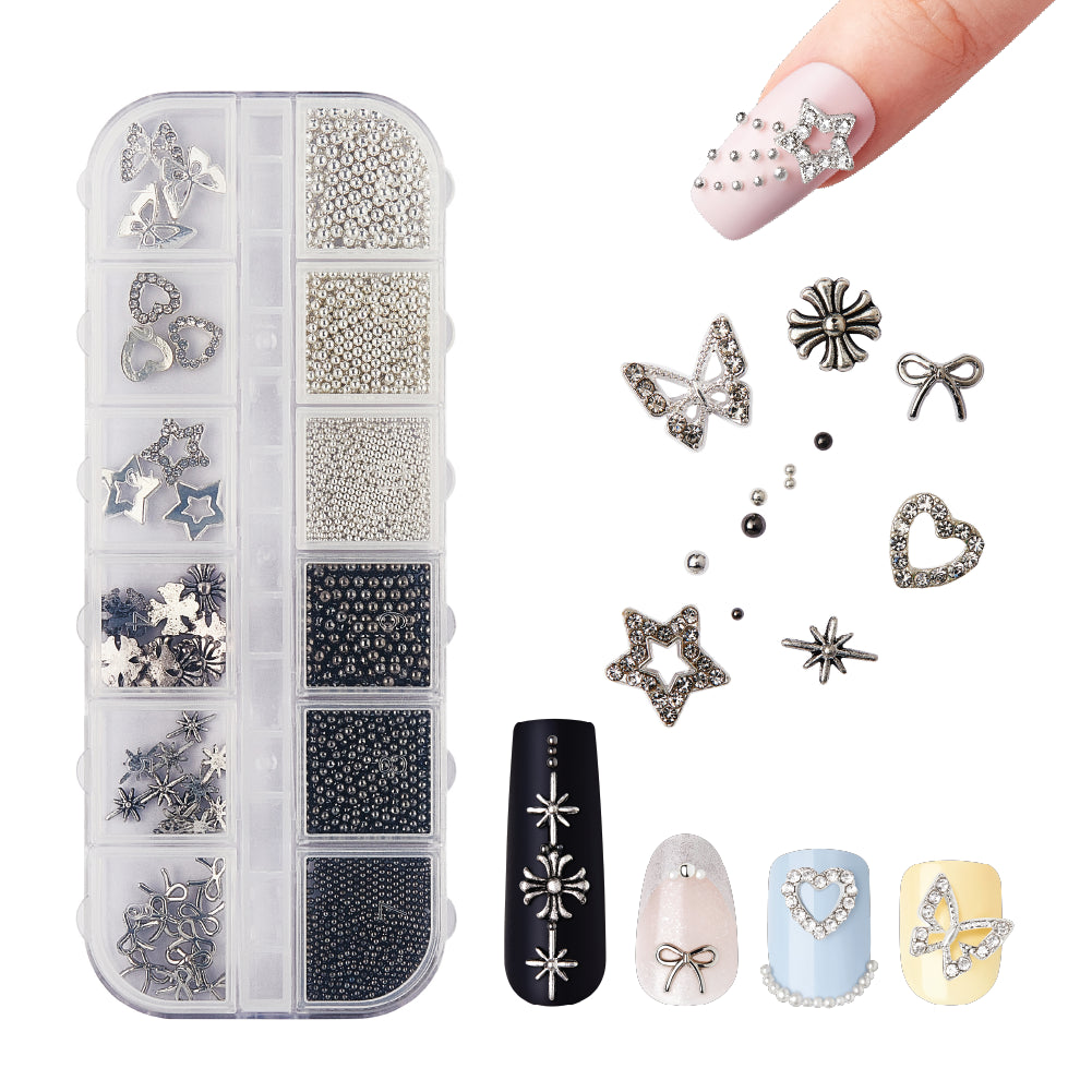 Kiss nail art charms
