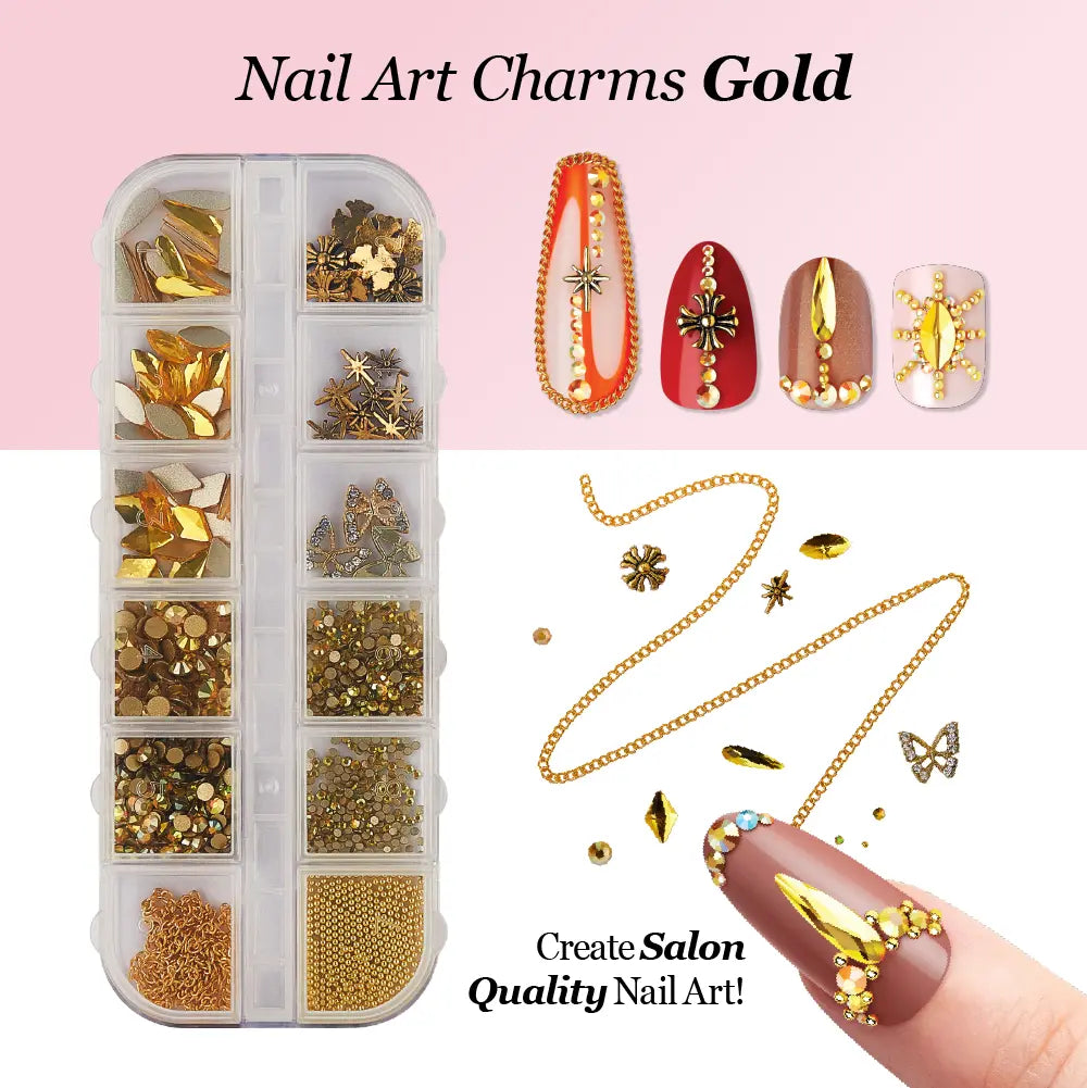 Kiss nail art charms