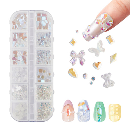 Kiss nail art charms