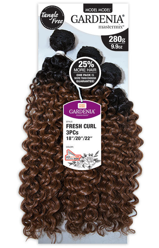 MODEL MODEL GARDENIA FRESH CURL 3PCS