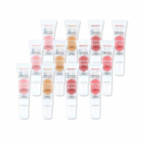 Magic collection essential oil lipgloss.