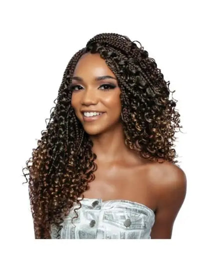 MANE CONCEPT AFRI NAPTURAL CROCHET 3X BOHO 100 BRAID 14"/16/18". BOX1001