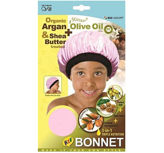 Qfitt kids bonnet assorted.  #852
