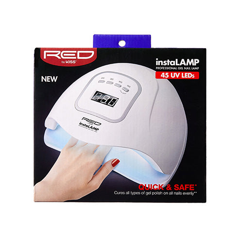Red by kiss professional gel nail lamp. UV01