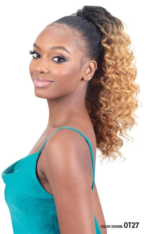 MODEL MODEL GARDENIA DEEP CURL 16" PONYTAIL
