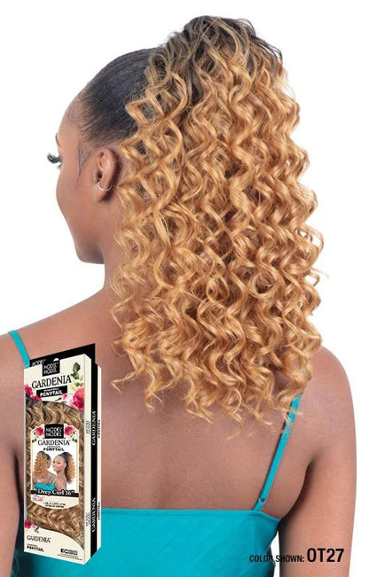 MODEL MODEL GARDENIA DEEP CURL 16" PONYTAIL