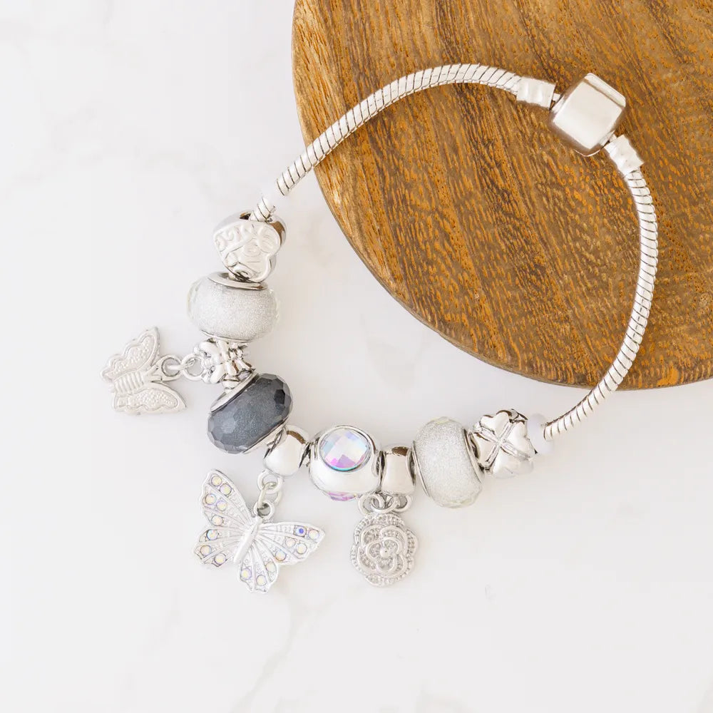 C&L PANDORA BRACELET SILVER