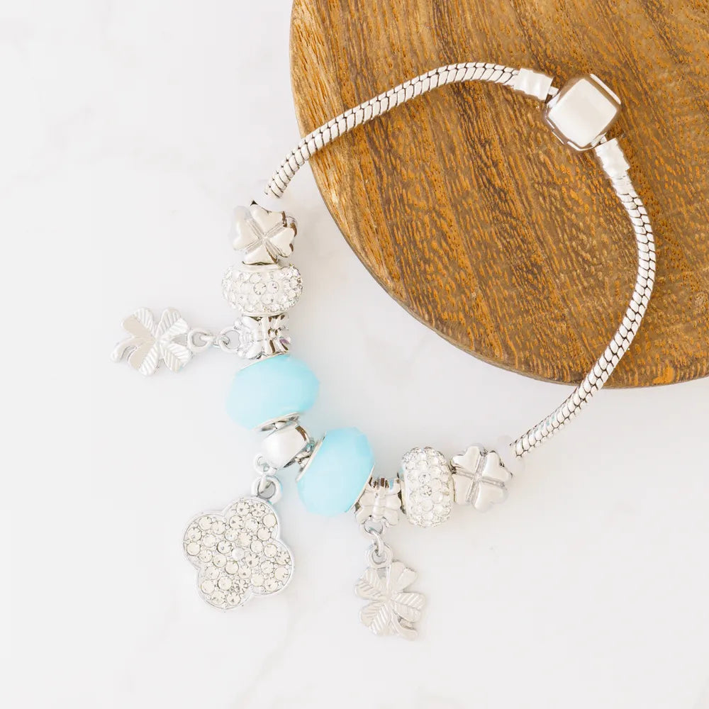 C&L PANDORA BRACELET SILVER