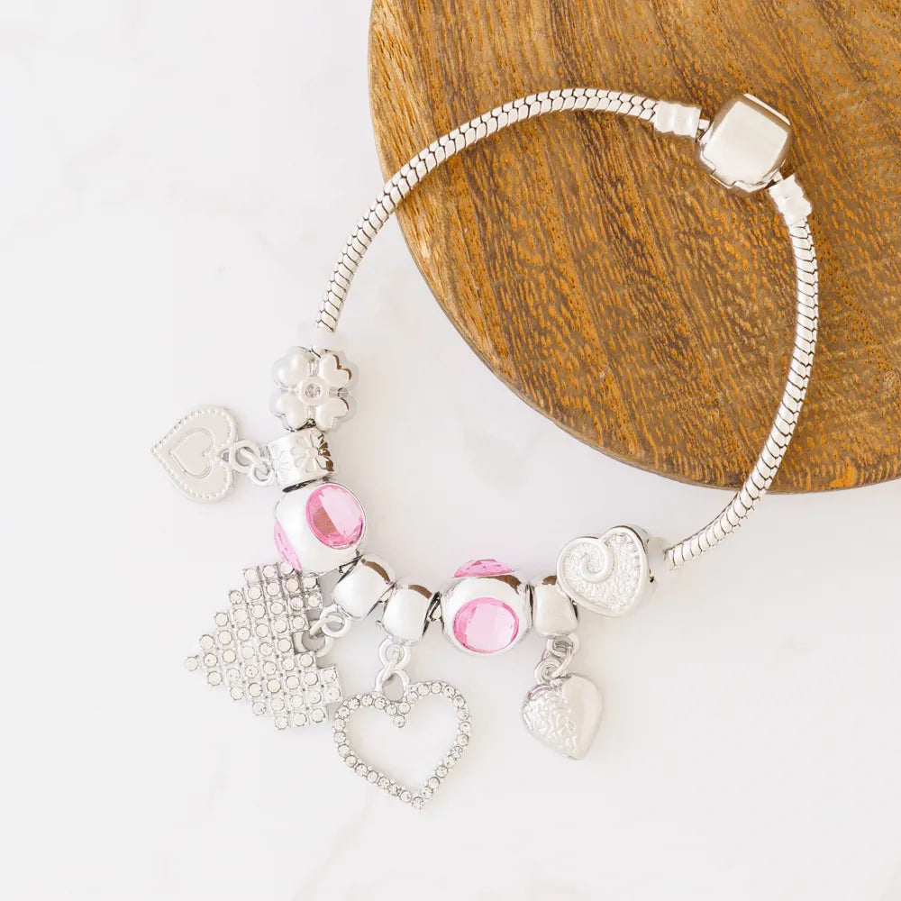 C&L PANDORA BRACELET SILVER