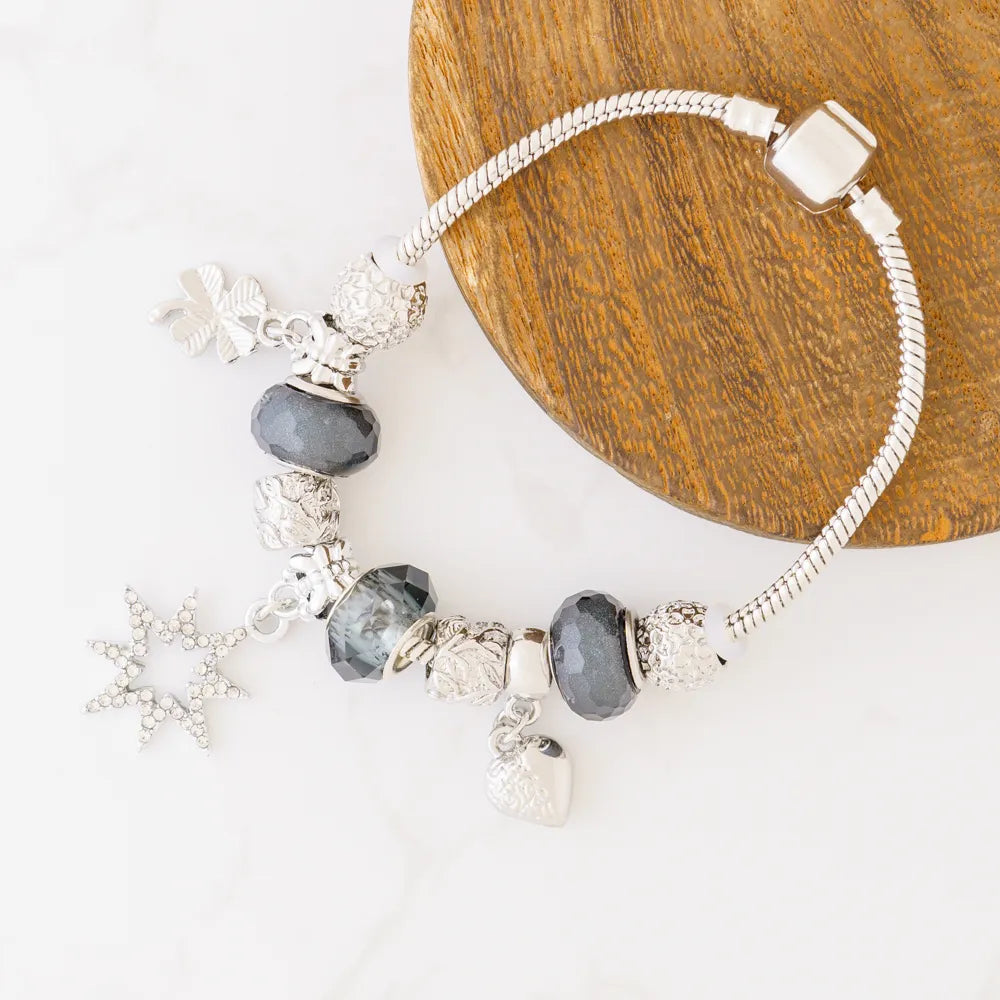 C&L PANDORA BRACELET SILVER