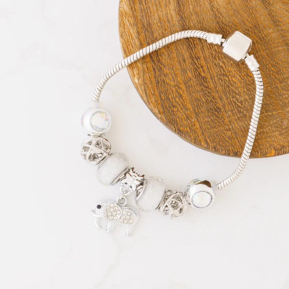 C&L PANDORA BRACELET SILVER