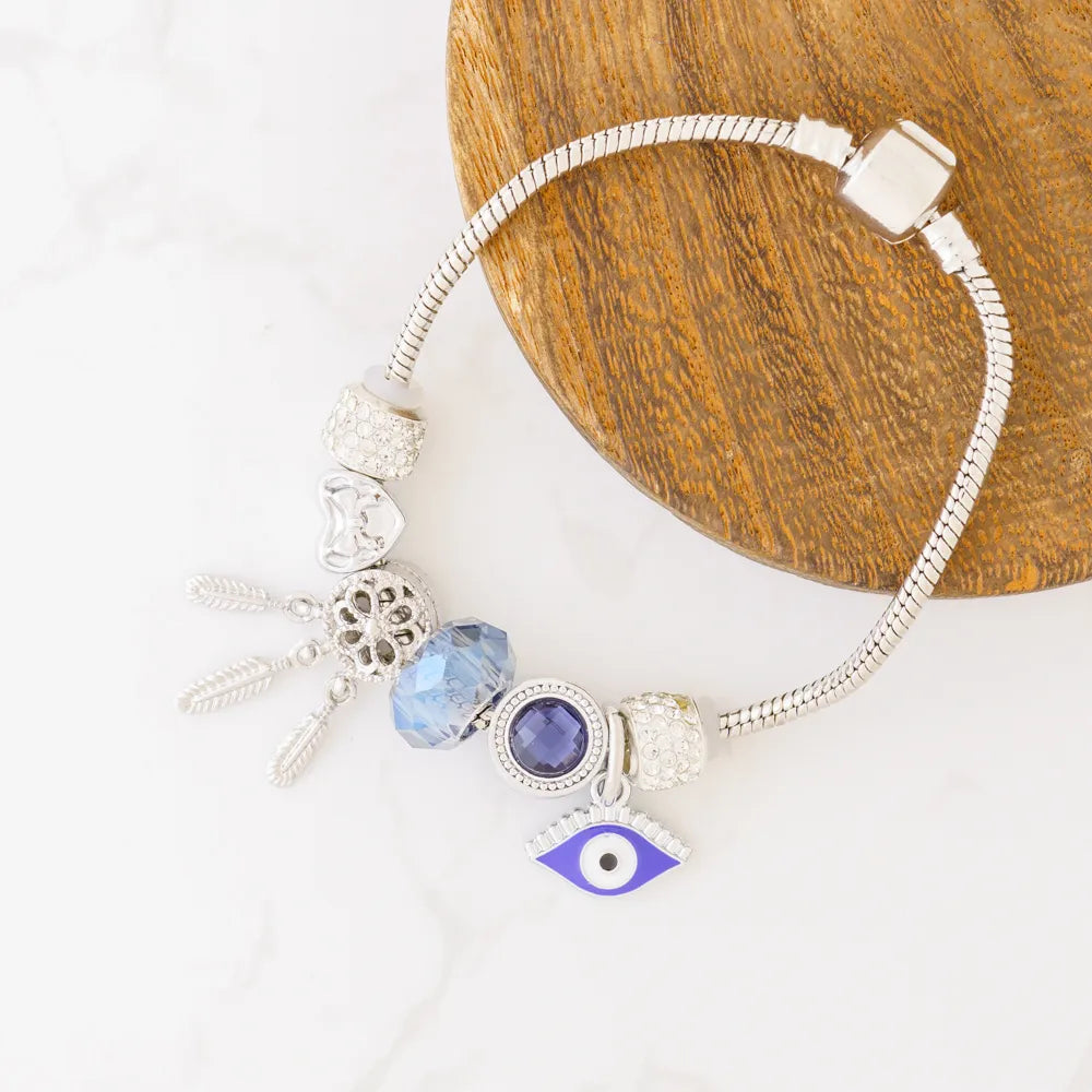 C&L PANDORA BRACELET SILVER