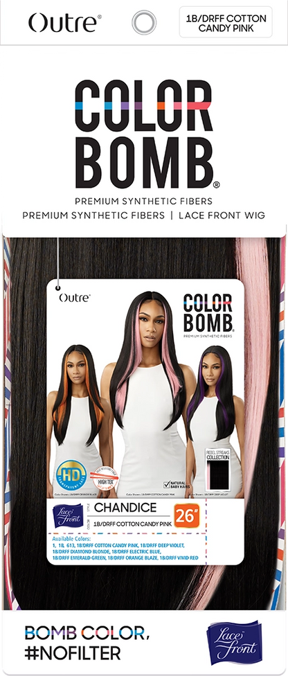 OUTRE LACE FRONT WIG COLOR BOMB- CHANDICE