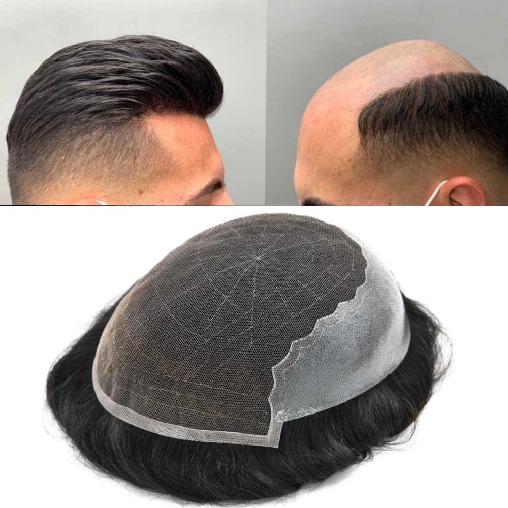 New! Q6 Style Toupee for men