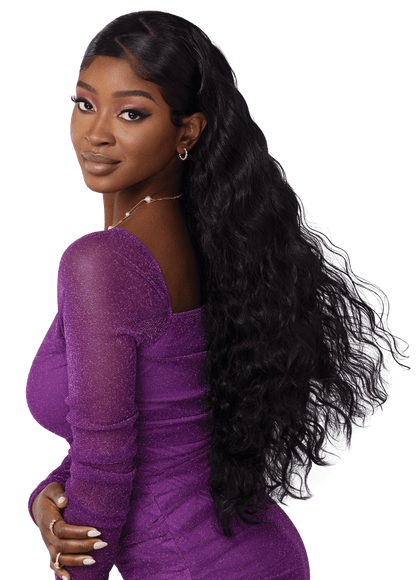 OUTRE LACE FRONT WIG PERFECT HAIR LINE SWOOP SERIES. SWOOP 7